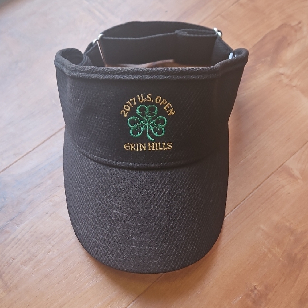 Black 2017 U.S. Open Erin Hills Visor